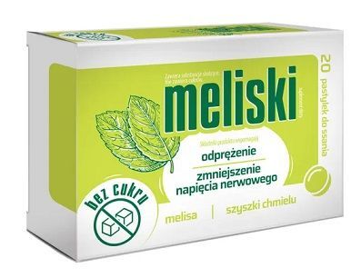 Meliski, 20 pastylek do ssania