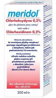 Meridol Chlorheksydyna 0,2%, płyn do płukania jamy ustnej, 300ml