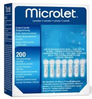 Microlet, lancety do nakłuwacza, 200 sztuk