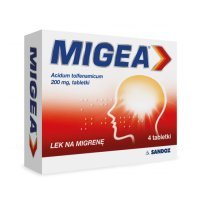 Migea 200mg, 4 tabletki