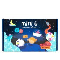 Mini U, podniebny zestaw kuli do kąpieli, dla dzieci powyżej 3 roku życia, 4 x 130g