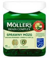 Mollers Brain Complex, Sprawny Mózg, 60 kapsułek