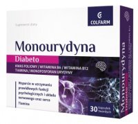 Monourydyna Diabeto, 30 kapsułek