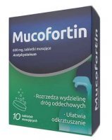 Mucofortin 600mg, 10 tabletek musujących