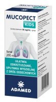 Mucopect Kids 50mg/ml, syrop dla dzieci po 6 roku życia, 200ml