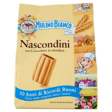 Mulino Bianco, Nascondini, ciasteczka kruche z czekoladą, 600g