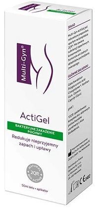 Multi-Gyn ActiGel, żel dopochwowy z aplikatorem, 50ml