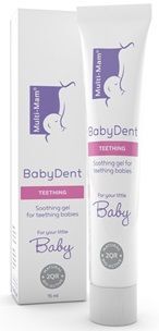Multi-Mam, BabyDent, żel na ząbkowanie, 15 ml