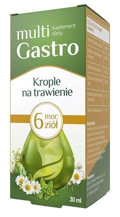 MultiGastro, krople na trawienie, 30ml