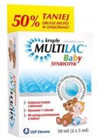 Multilac Baby Synbiotyk, krople, 2x5ml