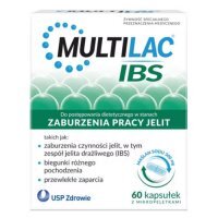 Multilac IBS, maślan sodu 300mg, 60 kapsułek