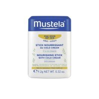 Mustela Bebe Enfant, sztyft ochronny z Cold Cream i woskiem pszczelim, bez zapachu, od urodzenia, 9,2g