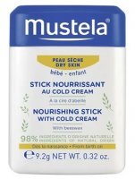 Mustela Bebe Enfant, sztyft ochronny z Cold Cream i woskiem pszczelim, od urodzenia, 9,2g