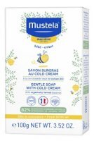 Mustela, mydło w kostce z Cold Cream z organicznym woskiem pszczelim, od urodzenia, 100g