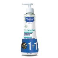 Mustela Stelatopia+, krem uzupełniający lipidy, dla skóry suchej i skłonnej do atopii, dla całej rodziny, 2 x 300ml