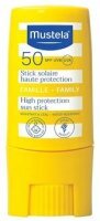 Mustela, sztyft przeciwsłoneczny SPF50, od urodzenia, 9ml