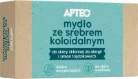 Mydło ze srebrem koloidalnym, Apteo, skóra wrażliwa, alergiczna i trądzikowa, 100g