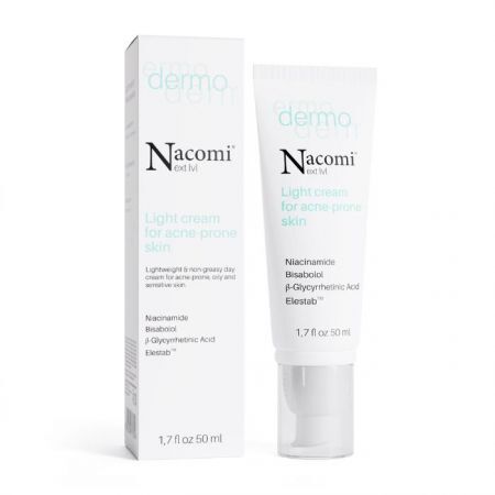 Nacomi Next Level Dermo, lekki krem do skóry trądzikowej, 50ml