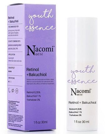 Nacomi Next Level, Retinol + bakuchiol, serum do twarzy, 30ml
