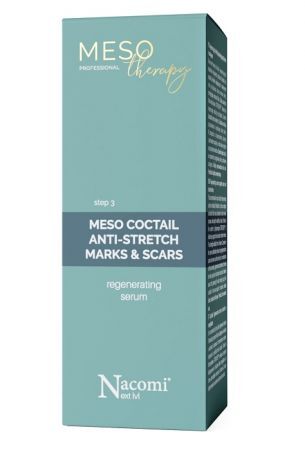 Nacomi Professional Meso Therapy, regenerujący koktajl zapobiegający bliznom i rozstępom, 30ml