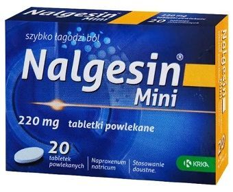 Nalgesin Mini 220mg, 20 tabletek