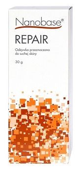 Nanobase Repair, odżywka przeznaczona do suchej skóry, 30g