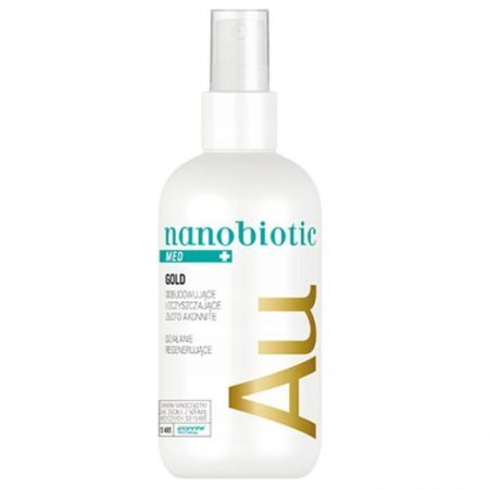 Nanobiotic Med Plus Gold, odbudowujące i oczyszczające złoto Axonnite, spray, 150ml