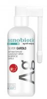 Nanobiotic Med Plus Silver, Gardło, antybakteryjny i łagodzący spray na infekcje gardła, 30ml