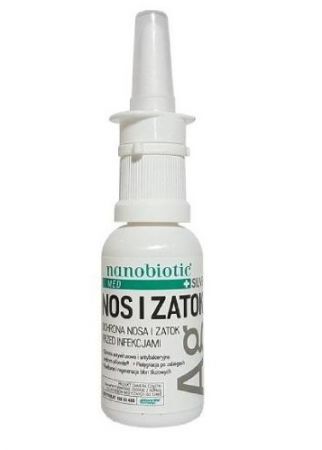 Nanobiotic Med Plus Silver, Nos i Zatoki, spray, 30ml