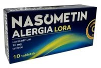 Nasometin Alergia Lora 10mg, 10 tabletek