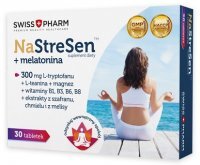 NaStreSen + melatonina, 30 tabletek