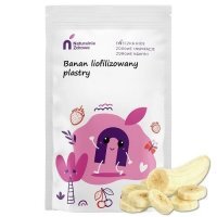 Naturalnie Zdrowe, Eneczka Kids, banan liofilizowany plastry, 30g