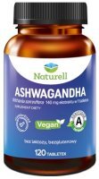 Naturell, Ashwagandha, 120 tabletek