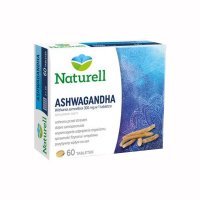 Naturell, Ashwagandha, 60 tabletek