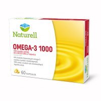 Naturell, Omega-3 1000, 60 kapsułek