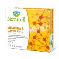 Naturell, Witamina B Complex Forte, 40 tabletek
