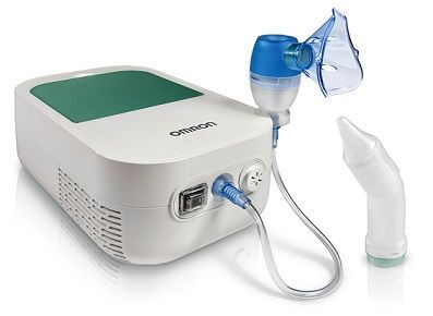 Nebulizator kompresorowy z aspiratorem do nosa DuoBaby NE-C301-E, 1 sztuka