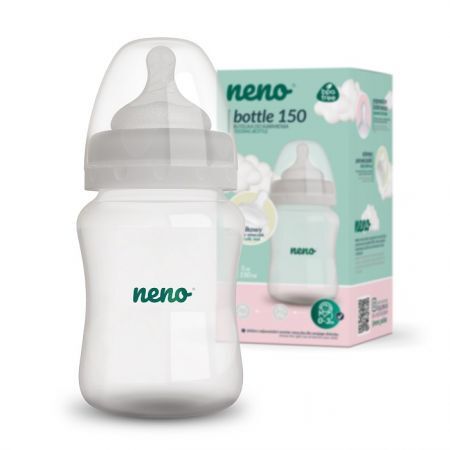 Neno, butelka do karmienia ze smoczkiem 0-3 miesięcy, 150ml
