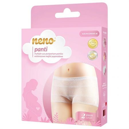 Neno Panti, wielorazowe majtki poporodowe, rozmiar M, 2 sztuki