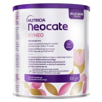 Neocate Syneo, dla dzieci i niemowląt od urodzenia, proszek, 400g