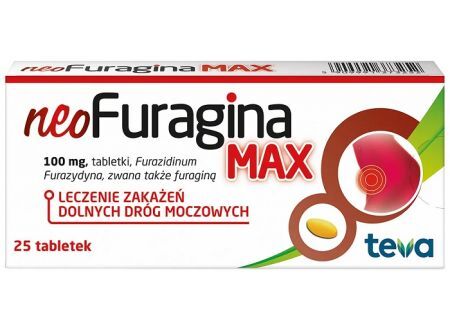 neoFuragina Max 100mg, 25 tabletek