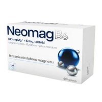 Neomag B6 (100mg+10mg), 60 tabletek