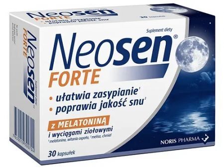 Neosen Forte z melatoniną, 30 kapsułek