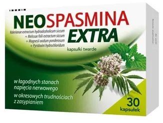Neospasmina Extra (Extraspasmina), lek złożony, 30 kapsułek