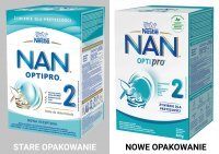 Nestle Nan Optipro 2, mleko modyfikowane, dla niemowląt po 6 miesiącu życia, 800g