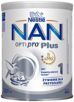 Nestle Nan Optipro Plus HM-O 1, mleko początkowe, od urodzenia, 800g