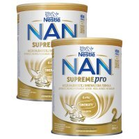 Nestle Nan Supreme Pro 2, mleko modyfikowane, po 6 miesiącu życia, dwupak (2x800g)
