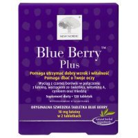 New Nordic Blue Berry Plus, 120 tabletek