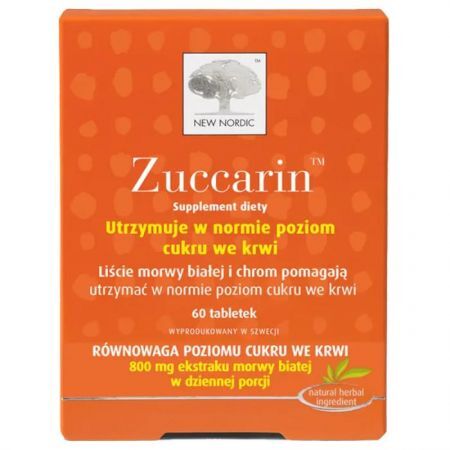 New Nordic Zuccarin, 60 tabletek