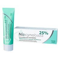 Niacynobaza 25%, skoncentrowane serum z niacynamidem, do twarzy i ciała, 30g